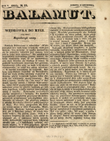 Bałamut Petersburski : pismo czasowe 1834 N.17