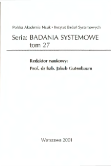 Asymptotyczne podejście do analizy niezawodności systemów * Systemy wielostanowe