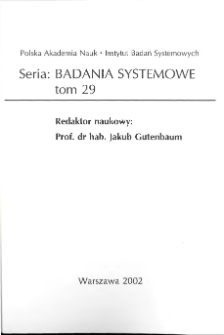 Analityczny hierarchiczny proces decyzyjny: nierozmyte i rozmyte porównania parami * Szeregowanie czynników z wykorzystaniem metody porównywania parami dla danych ostrych