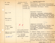 File of histopathological evaluation of nervous system diseases (1964) - nr 6/64