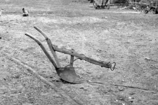 Blacksmith-made plough