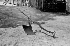 Blacksmith-made plough