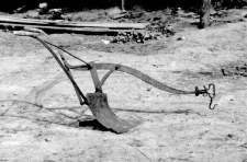 Blacksmith-made plough