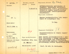 File of histopathological evaluation of nervous system diseases (1964) - nr 187/64