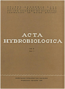 Zooplankton podgrzanych wód zbiornika zaporowego w Rybniku w latach 1975-1976