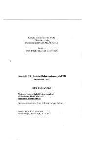 Automatyka, sterowanie, zarządzanie : książka jubileuszowa z okazji 70-lecia urodzin profesora Kazimierza Mańczaka * Modele matematyczne do wspomaganego komputerowo sterowania systemami produkcyjnymi