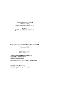 Automatyka, sterowanie, zarządzanie : książka jubileuszowa z okazji 70-lecia urodzin profesora Kazimierza Mańczaka * Wkład IBS PAN do automatyki i informatyki u progu społeczeństwa wiedzy