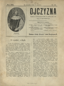 Ojczyzna : pismo tygodniowe z obrazkami dla wszystkich 1903 N.24