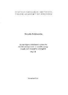 An Intelligent Distributed System for Flexible Management of Variable Energy Supply and Demand in Microgrids. Part II * Subsystem for short-time energy balancing