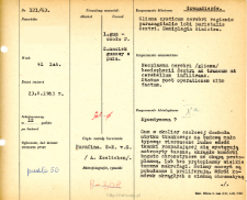 File of histopathological evaluation of nervous system diseases (1963) - nr 121/63