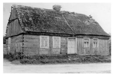 Residential building with a gable roof