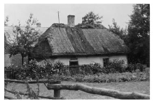 Log construction cottage