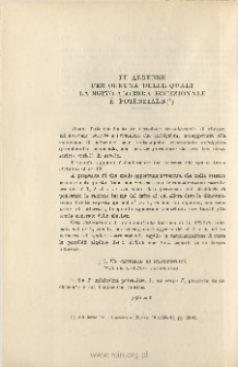 Le algebre per ognuna delle quali la sotto-algebra eccezionale è potenziale