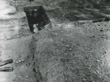 Survey trench inside the collegiate church