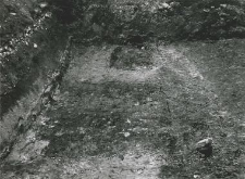 Trench on the west from the collegiate church