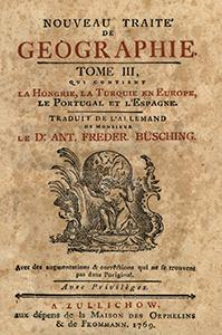 Nouveau Traité De Géographie. T. 3, Qui Contient La Hongrie, La Turquie en Europe, Le Portugal et L'Espagne