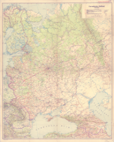 Europäisches Rußland : Straßenkarte