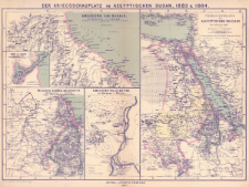 Der Kriegsschauplatz im Aegyptischen Sudan, 1883 & 1884