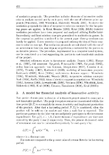 A multicriteria approach to cooperation in the case of innovative activity