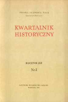 Kilka uwag w sprawie kształtowania się i rozwoju narodowości polskiej