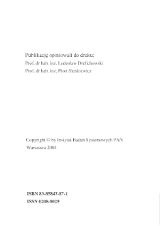 Podstawy metody analizy diagnostycznej i projektowania systemów zarządzania (metoda diana) * Wykorzystanie w procesach reorganizacji, restrukturyzacjiwykorzystanie w procesach reorganizacji, restrukturyzacji i reinżynierii.monitoring