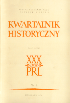 Refleksje o historii najnowszej : (na marginesie ankiety "Kwatralnika Historycznego")