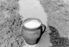 clay pot for milk