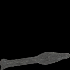 Iron scissors (fragment) [3D]