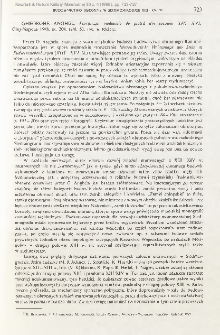 "Fortificaţii medievale de piatră din secolele XIII-XVI", Gheorghe Anghel, Cluj-Napoca 1986 : [recenzja]