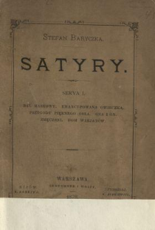 Satyry : serya 1.