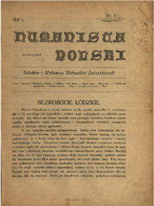 Humanista Polski 1913 N.8