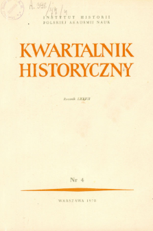 Przegląd publikacji z zakresu historii gospodarczej II Rzeczypospolitej z lat 1962-1969