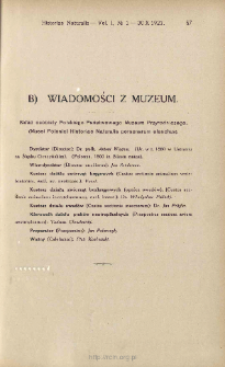 Skład osobisty Polskiego Państwowego Muzeum Przyrodniczego