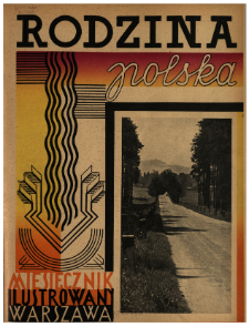 Rodzina Polska : miesięcznik ilustrowany z dodatkiem: Dział Kobiecy : wydawnictwo Kongregacji Misyjnej ks. ks. Pallotynów 1937 N.10