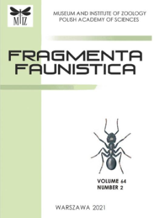 Fragmenta Faunistica vol. 64 no. 2 (2021) - contents
