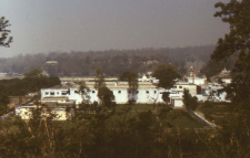 Hindu monastery (ashram) in Rishikesh (Iconographic document)