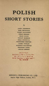 Polish short stories.