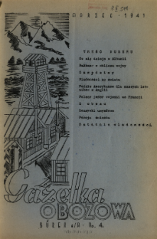 Gazetka Obozowa 1941 N.4