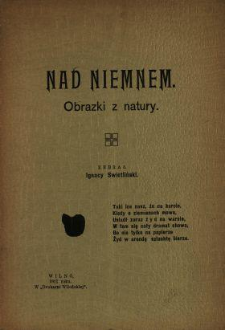 Nad Niemnem : obrazki z natury