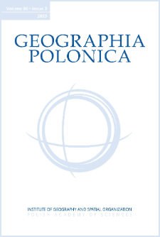 Geographia Polonica Vol. 96 No. 3 (2023), Contents