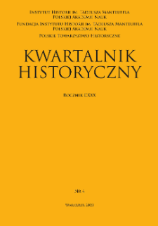 Między teorią a wiedzą źródłową : nowe spojrzenie na rolęsaskiej Kamery jako prekursora prób modernizacji Rzeczypospolitejw XVIII wieku