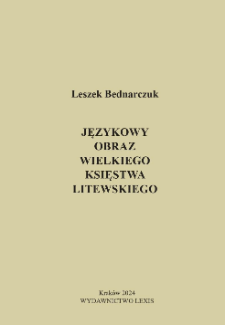 Językowy obraz Wielkiego Księstwa Litewskiego