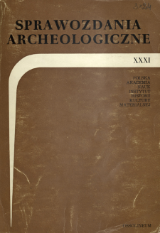 Analiza antropologiczna materiałów kostnych z cmentarzyska kultury ceramiki sznurowej w Koniuszy, woj. Kraków