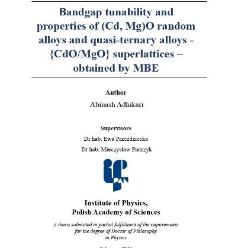 Bandgap tunability and properties of (Cd, Mg)O random alloys and quasi-ternary alloys - {CdO/MgO} superlattices – obtained by MBE