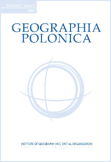 Geographia Polonica Vol. 97 No. 3 (2024), Contents