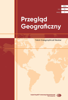 Przegląd Geograficzny T. 96 z. 3 (2024), Spis treści