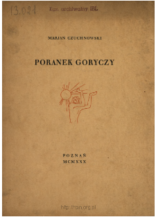 Poranek goryczy