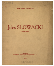 Jules Slowacki (1809-1849)