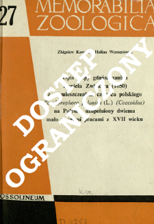 Opis mapy gdańszczanina Daniela Zwickera (1650) z rozmieszczeniem czerwca polskiego Porphyrophora polonica (L.) (Coccoidea) na Polesiu, uzupełniony dwiema mało znanymi pracami z XVII wieku