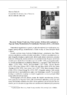 Tomasz Pospieszny, „Pasja i geniusz. Kobiety, które zasłużyły na Nagrodę Nobla” [review]